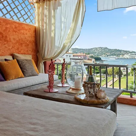 Yacht Terrace - Exclusive Waterfront View Center - By Coral Porto Cervo
